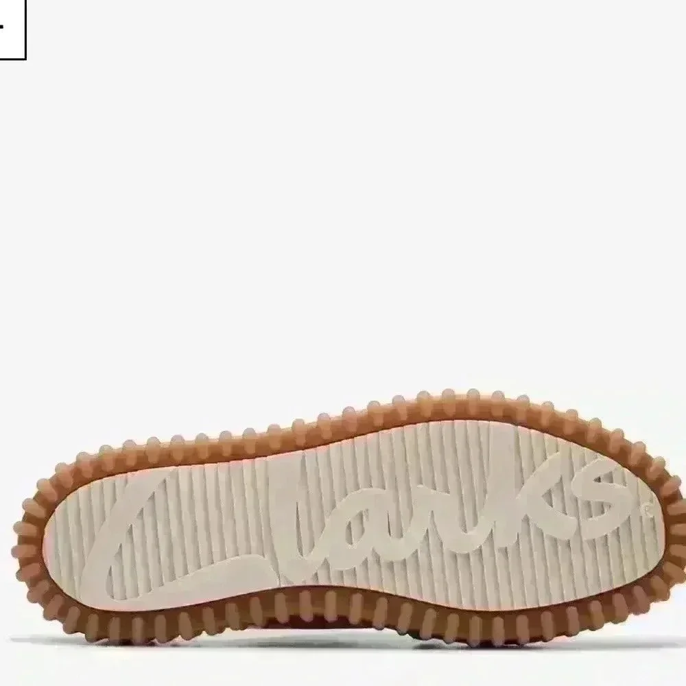 CLARKS TORHILL SLIDE  SANDAL CREAM SIZE 8 - Picture 4 of 15